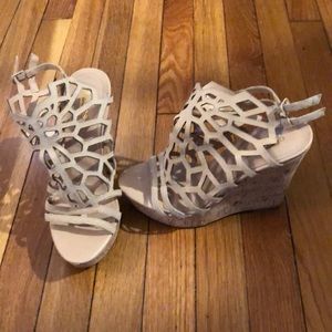 Charles David wedge sandals